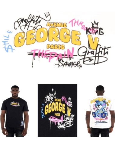 george v camiseta osos graffiti