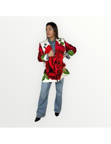 roseton americana flor roja oversize