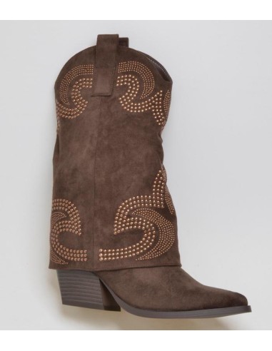 texas bota cowboy chispas