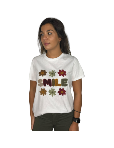 flowers camiseta margaritas relieve