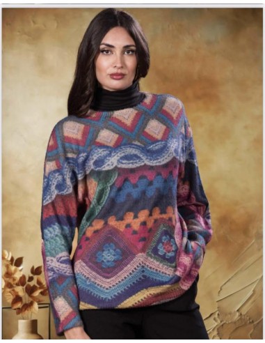 nastasia jersey multicolor dibujo crochet kahyra