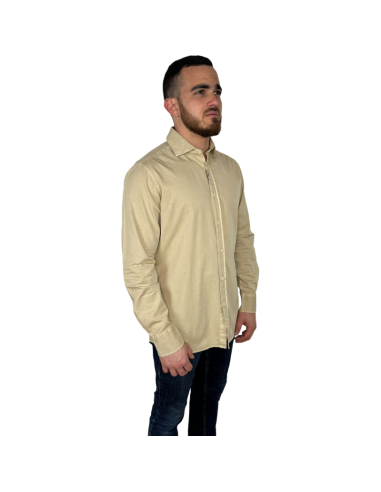 colten camisa basica beige