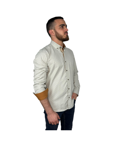 john camisa retro slim fit