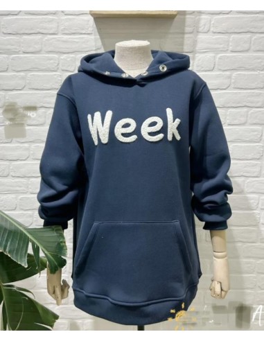 week sudadera con capucha