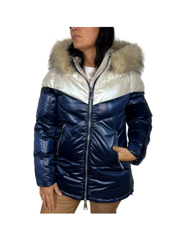 aiisa chaqueta acolchada cuello sintetico lx xtra line Locoluxo