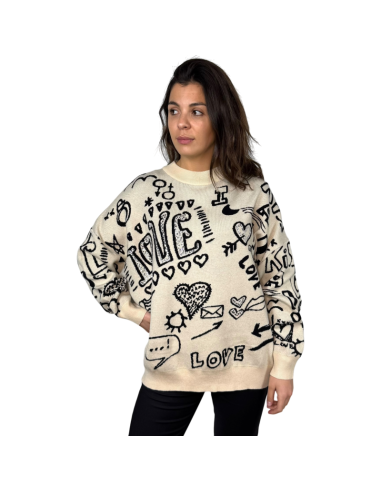 words jersey estampado etnico letras lentejuelas