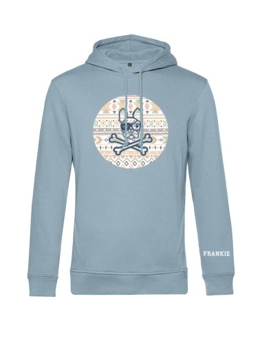 Sudadera FRANKIE & CO con capucha círculo étnico