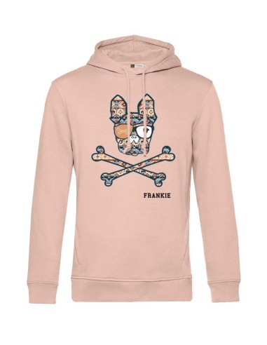 Sudadera FRANKIE & CO con capucha print étnico