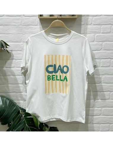 ciao bella camiseta algodon